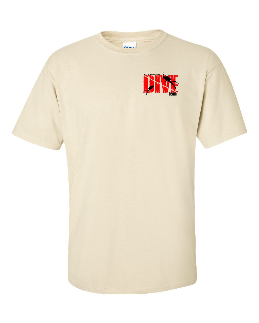 Salt Addiction scuba diving Short Sleeve T Shirt Ocean dive flag apparel gallery