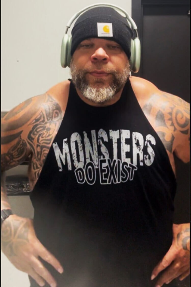 Iron Gods Monsters Do Exist Workout T-Shirt Gym Shirt Gym Clothing Activewear gallery