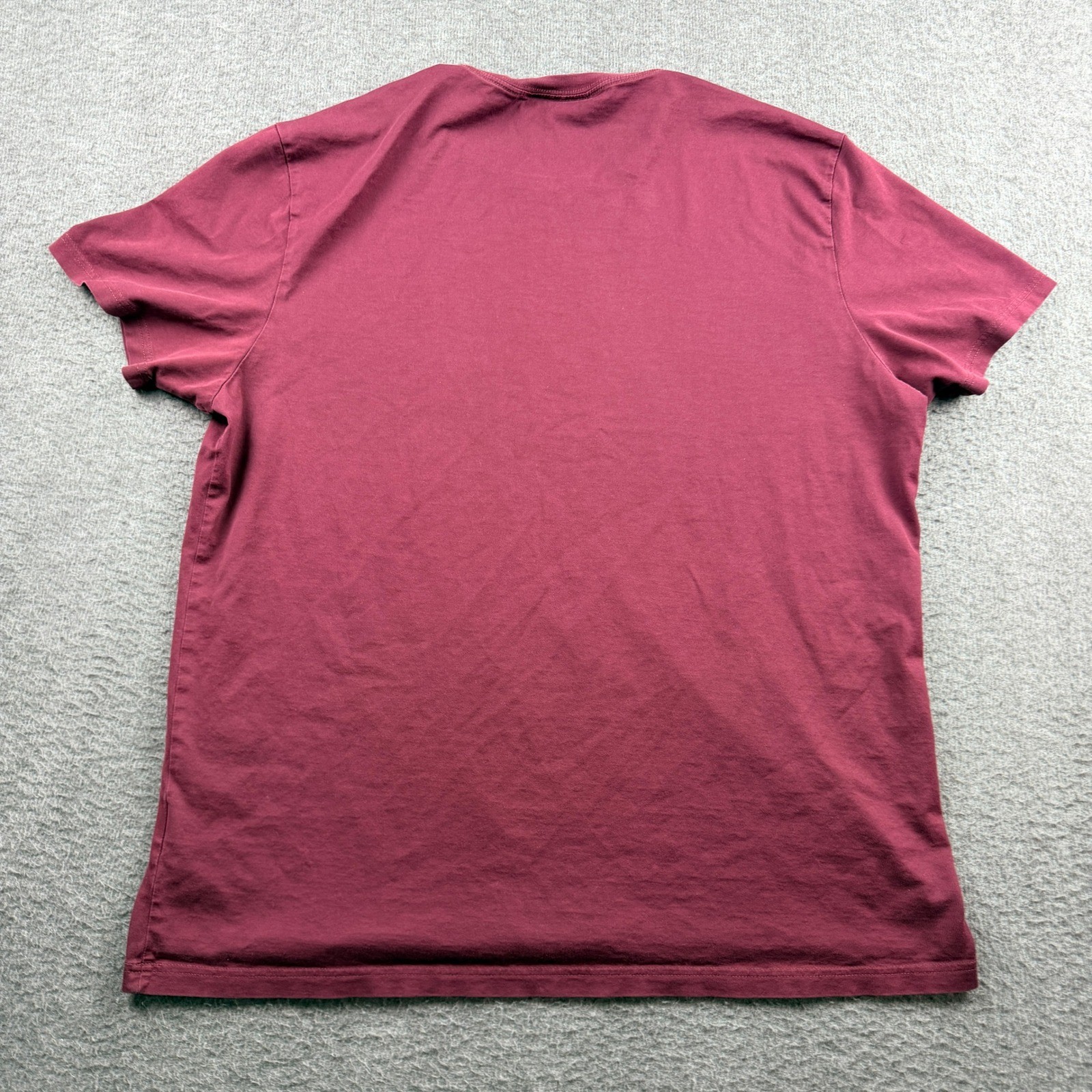 Murano Liquid Luxury Slim Fit TShirt Men's XL Burgundy Golden Gate Bridge Cotton gallery