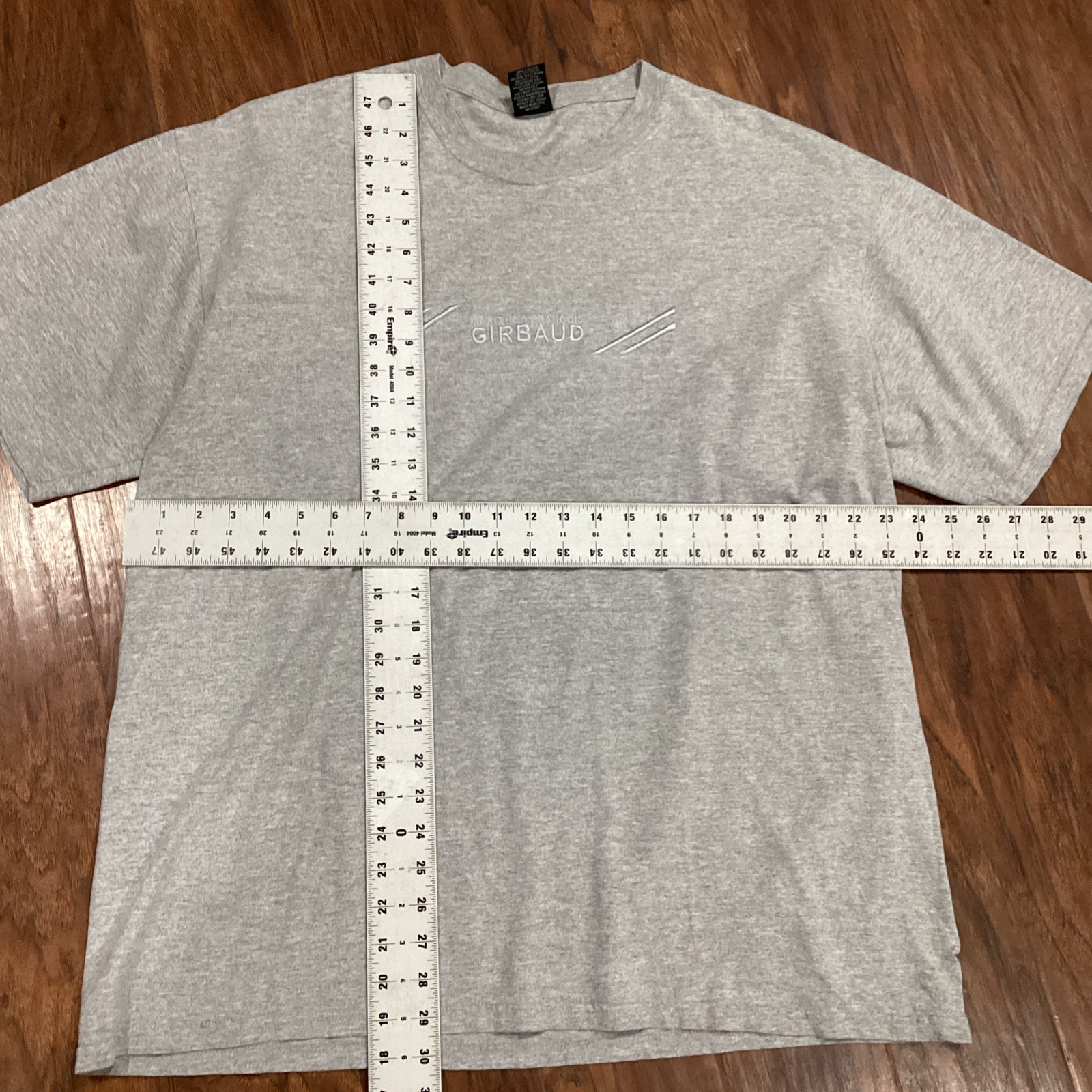 Marithe Francois Girbaud Shirt Mens XL Vintage Jeans Strap Patch T-Shirt RARE gallery