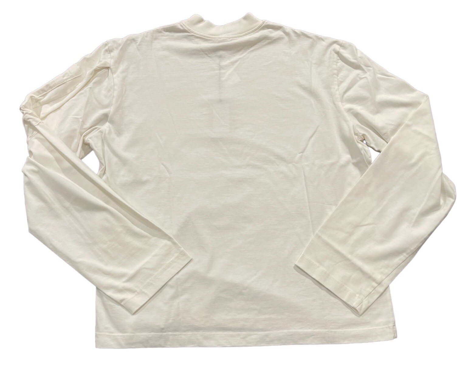 NEW Winnie New York Long Sleeve Mock Neck Shirt Cream Size Large L NWT gallery