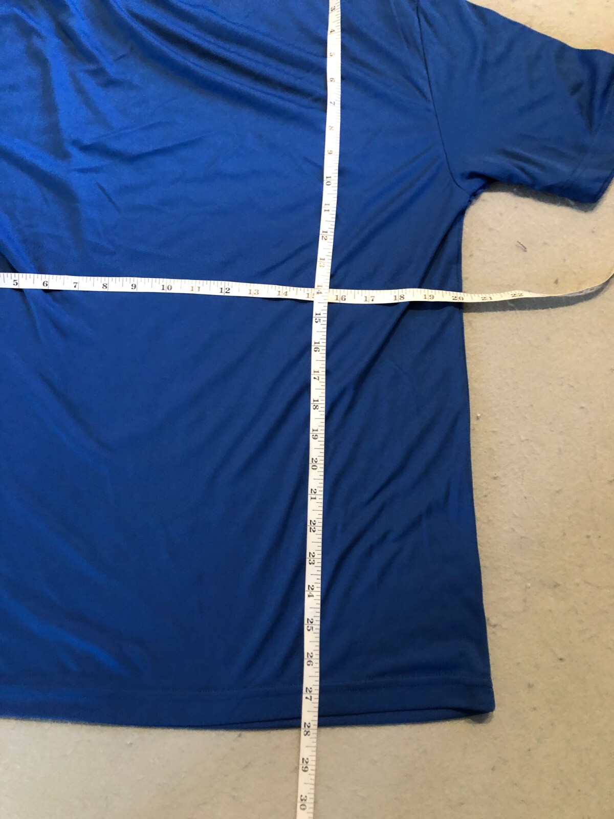 Sport-Tek Shirt Adult Medium Short Sleeve Activewear Blue Casual Tee gallery