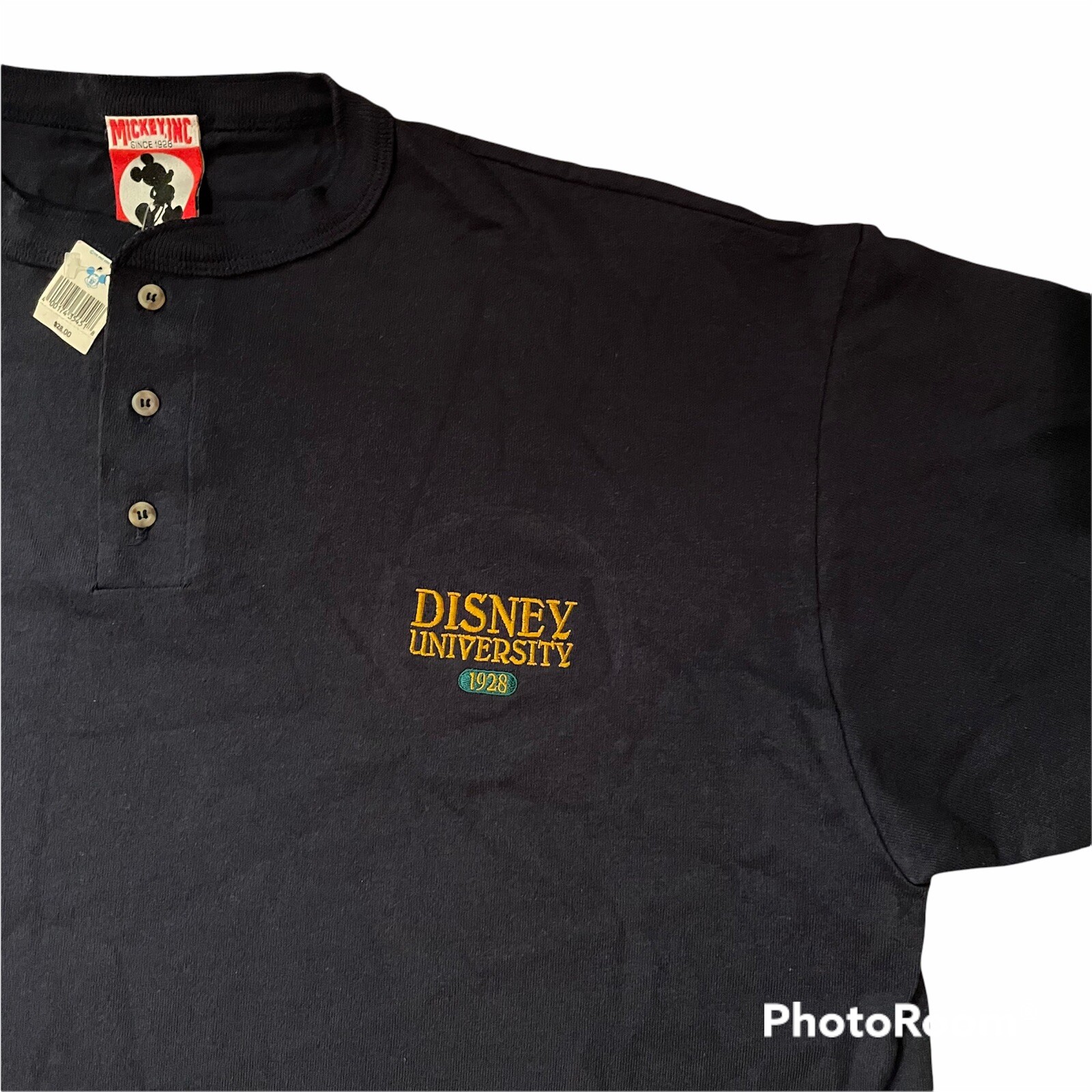 Vtg Walt Disney Designs Disney University Single Stitch Embroidered NOS gallery
