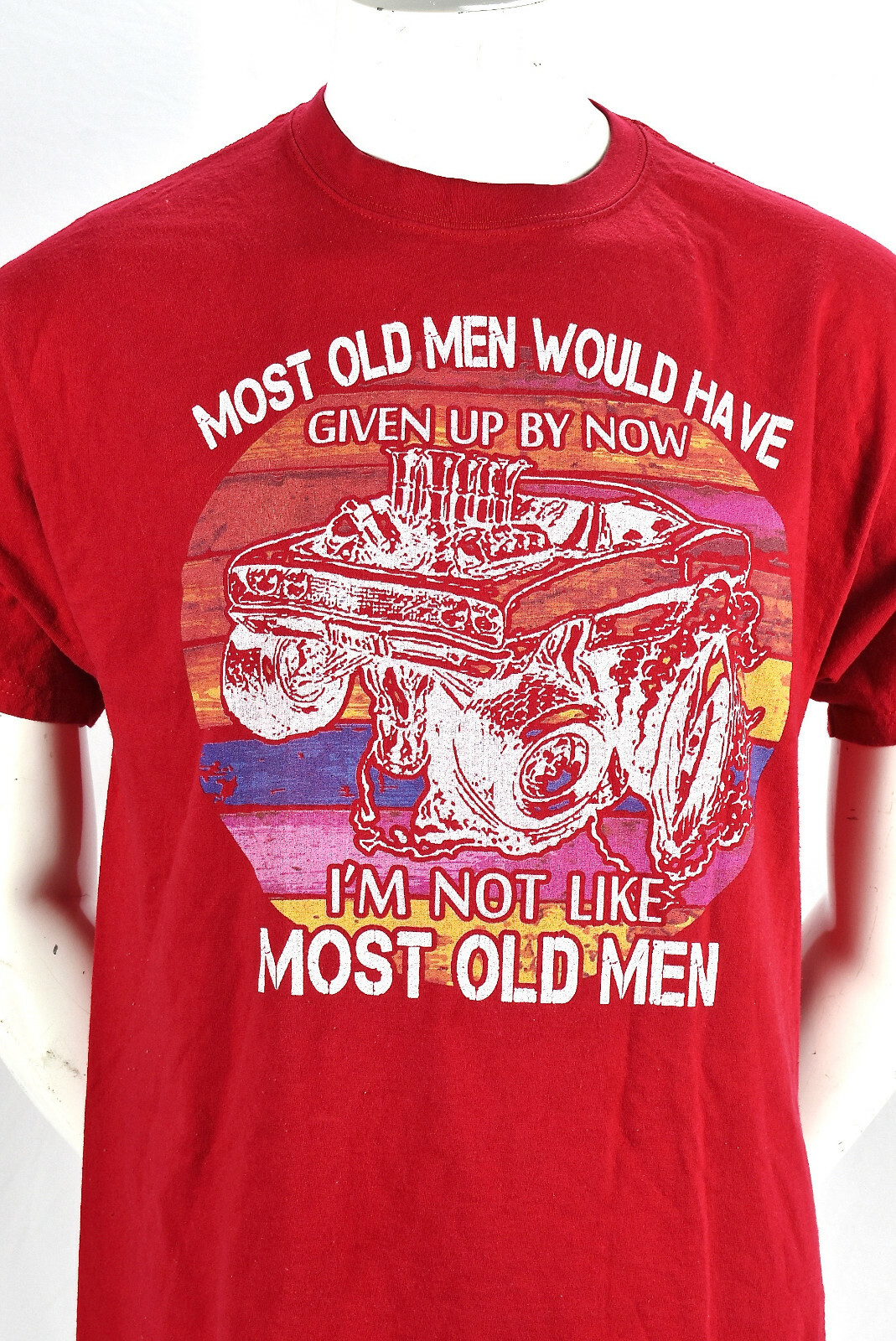 Hot Rod Most Old Men Would Have Given Up By Now Tee Shirt Large gallery