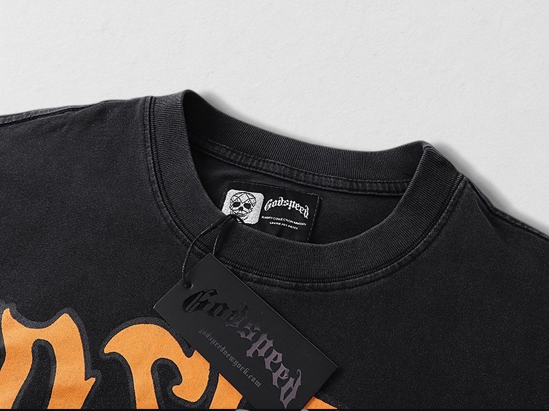 NEW Godspeed "F1" Men's Graphic Black T-Shirt High-Quality Heavyweight Small-XL gallery