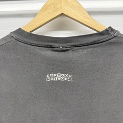Vintage 90’s Cartoon Network Box Logo Faded Promo T-Shirt Size XL