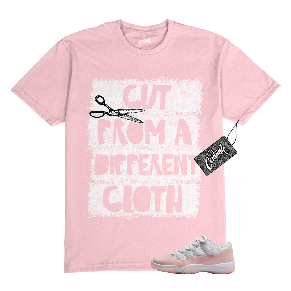 11 Low Legend Pink White Soft Medium Dunk T Shirt to Match CUT Jordan