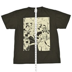 One Piece Anime Toru 25th Anniversary Shueisha Olive T Shirt Med Pirate Hunter