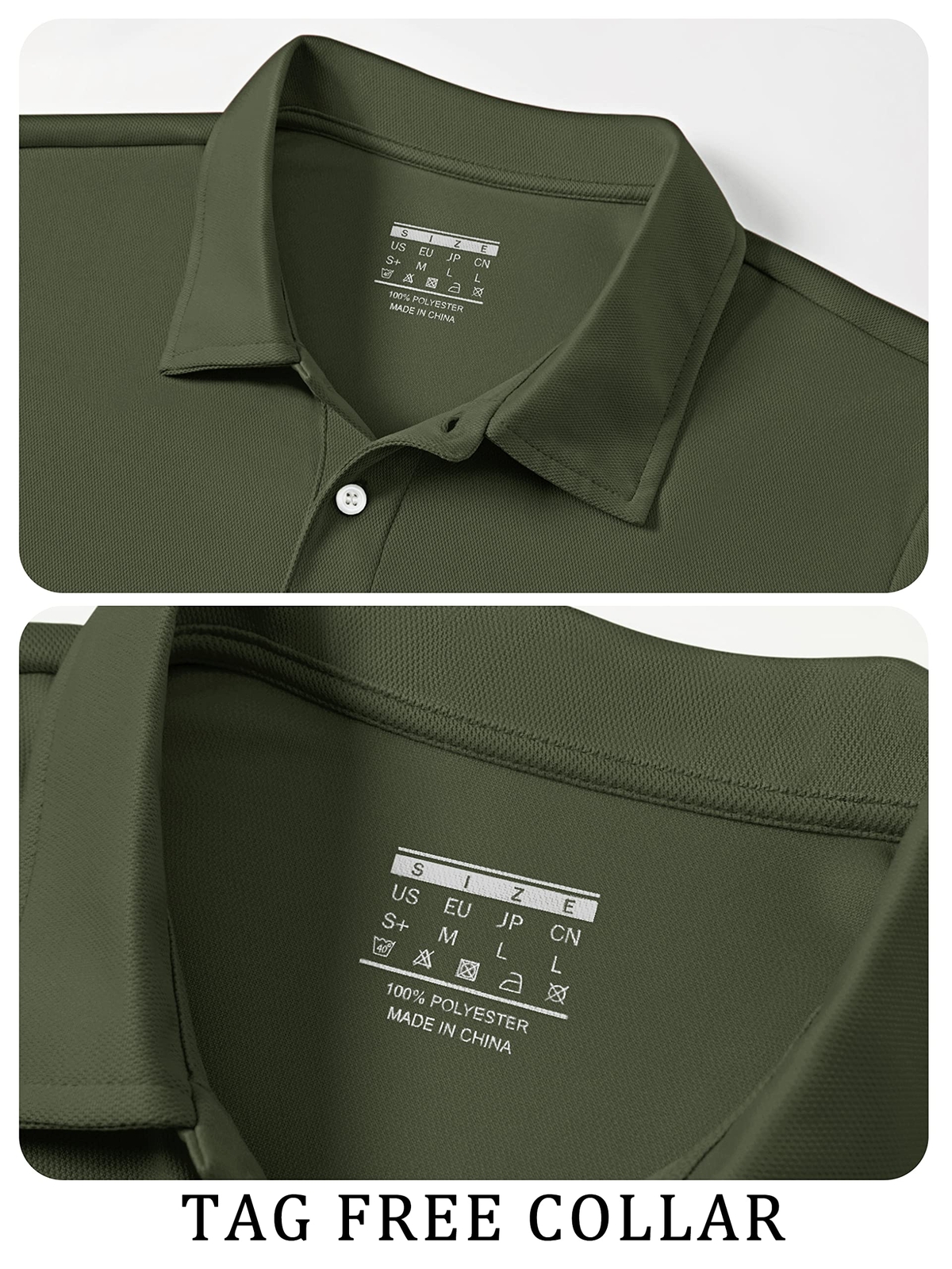 Men's Casual Polo Shirts Short Sleeve Quick Drying Outdoor Golf Causal Work Tops gallery