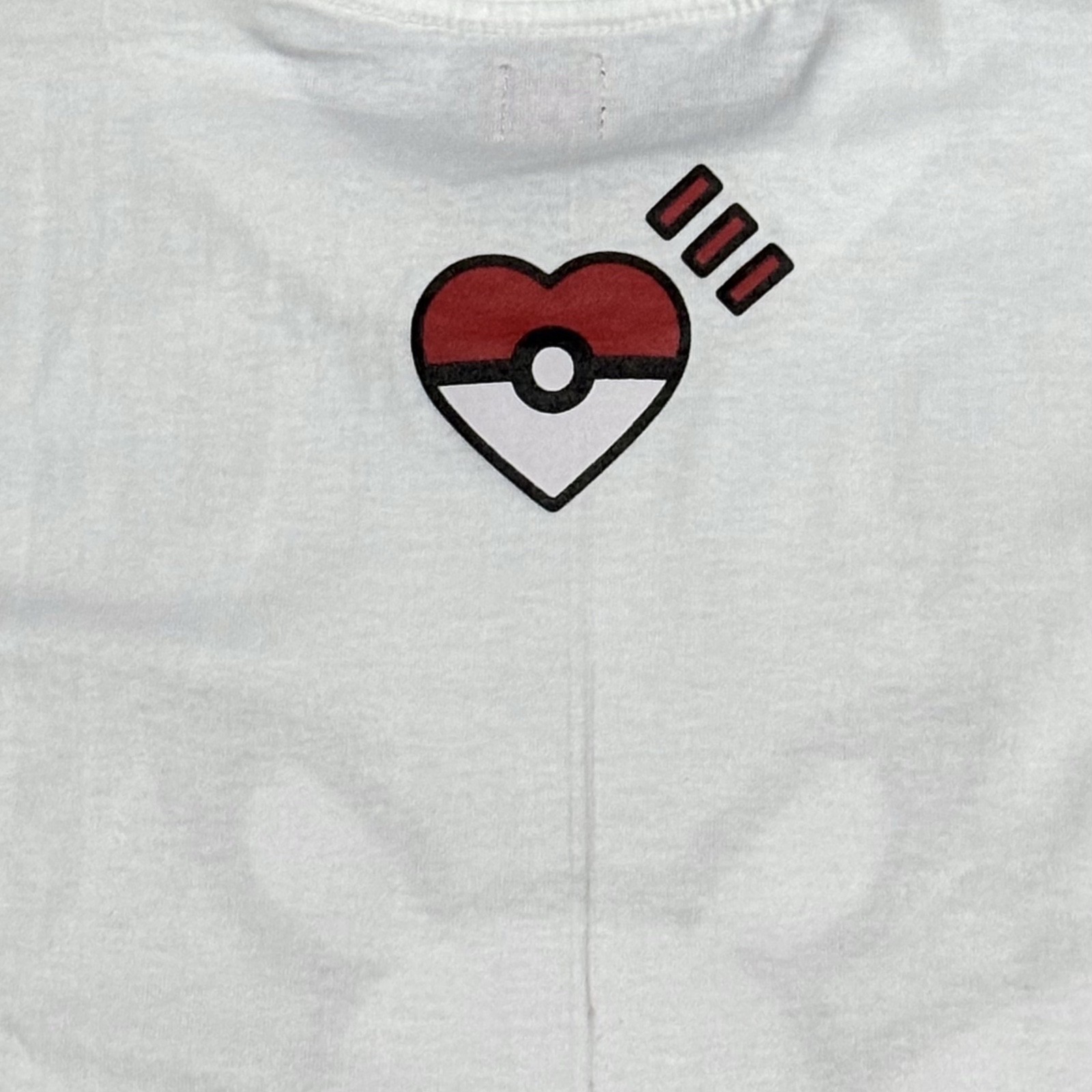 HUMAN MADE Pokemon RED GRAPHIC Harajuku Pikachu Cartoon Medium T-Shirt REPRINT gallery