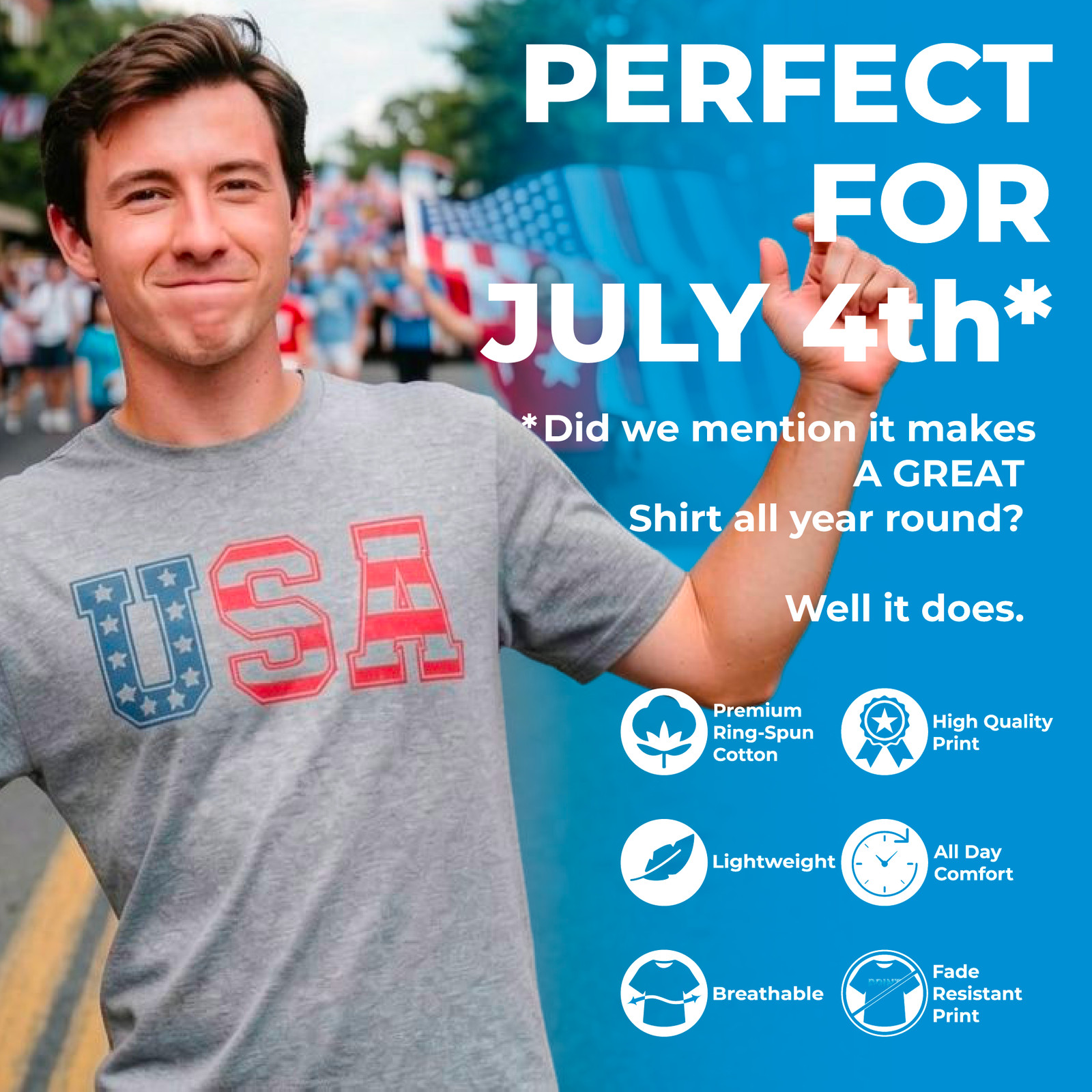 Mens Safety Third T Shirt Funny Fourth Of July Fireworks Dangerous Joke Tee For gallery
