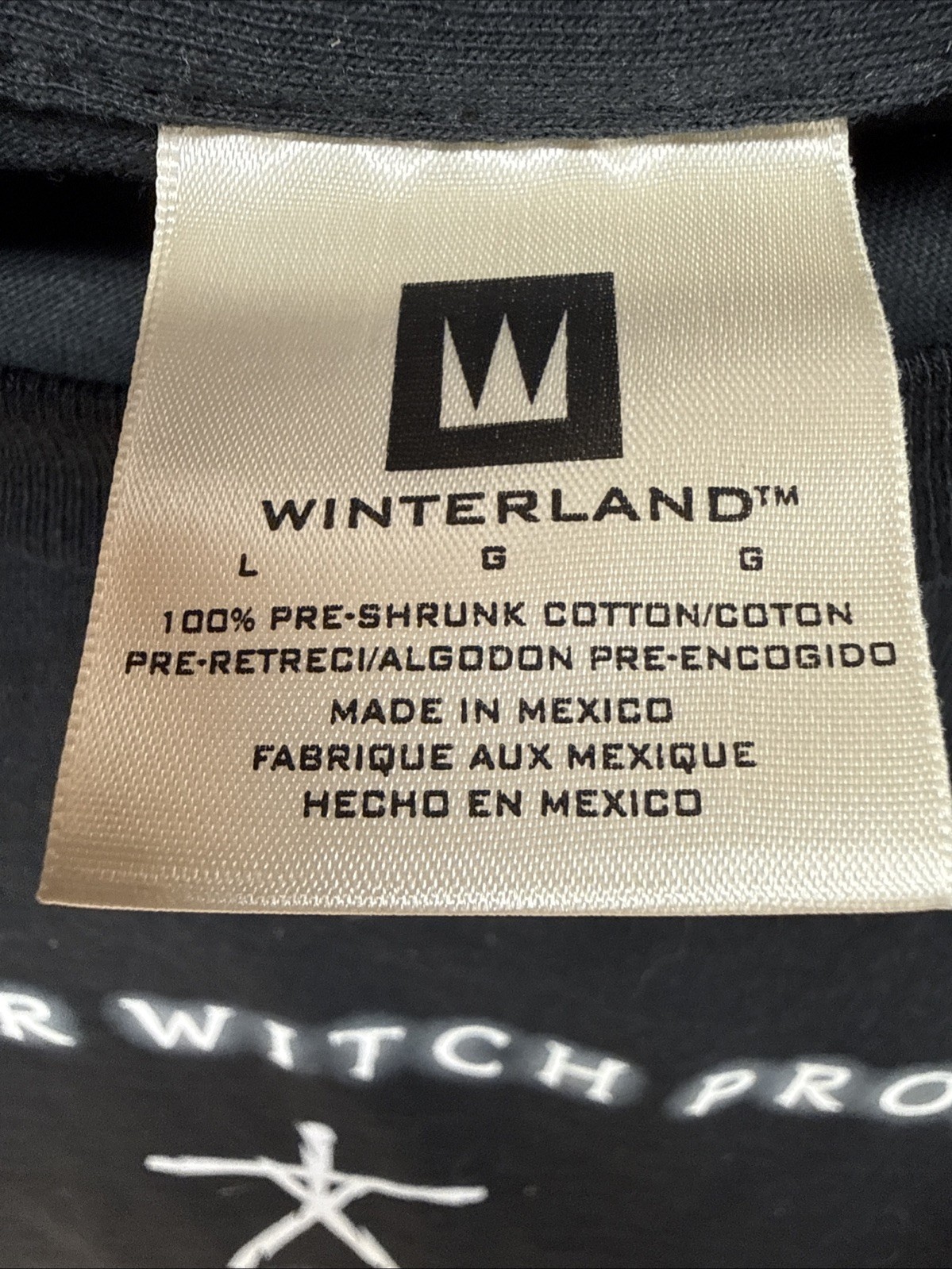 1999 Winterland BLAIR WITCH PROJECT T-Shirt XL Never Worn Excellent Condition gallery