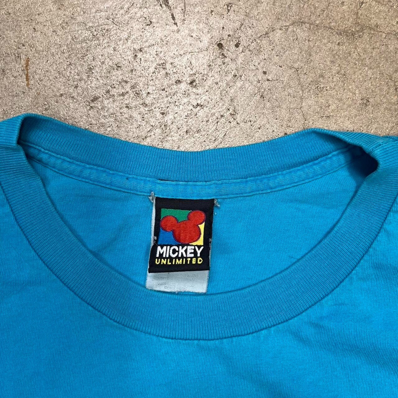Mickey Unlimited t-shirt pop art mickey mouse graphic t shirt blue warhol XL gallery