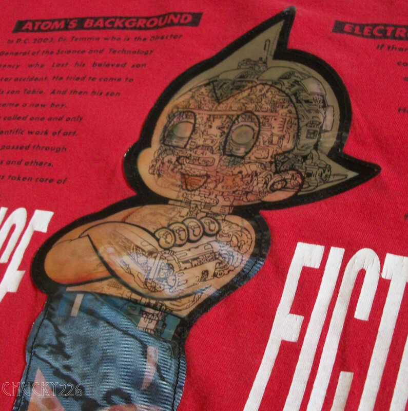 Astro Boy 鉄腕アトム Mighty Atom 90's Vintage 3D Holograph T-shirt Tezuka Pro Japan gallery