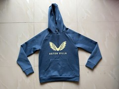 Aston Villa Castore , England UK Pullover Hoodie Size 4 Polyester Soft Winter