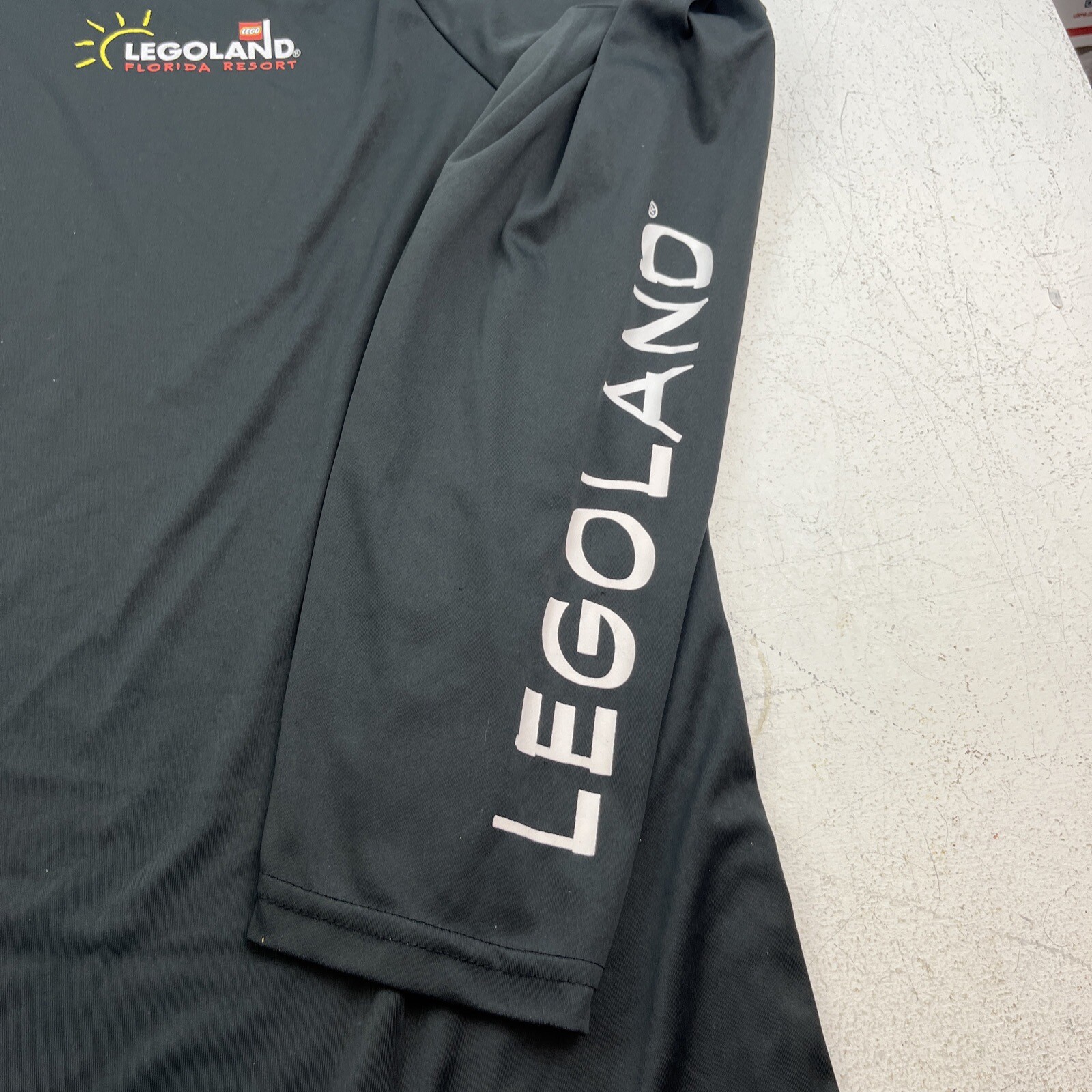 Legoland Florida Resort, Long Sleeve XXL, 100% Polyester. Slight Damage To Cuff. gallery