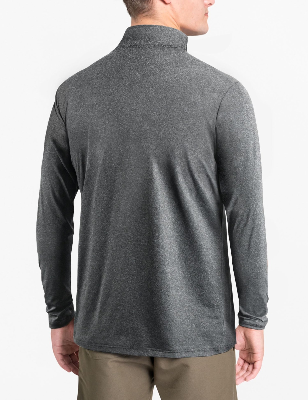 3Pack Quarter Zip Pullover Men Sweatshirts for Mens Long Sleeve Running Athle... gallery