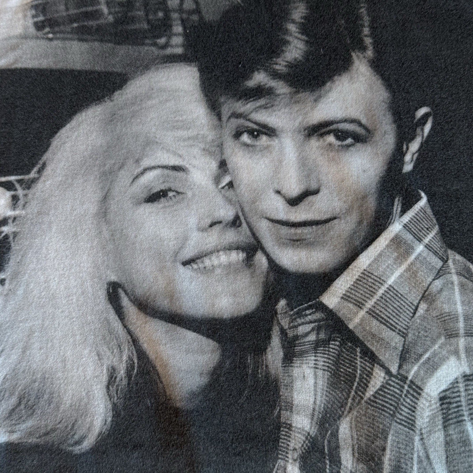 DAVID BOWIE & DEBORAH HARRY T-Shirt 2022. MEDIUM Goodie Two Sleeves Preowned NV gallery