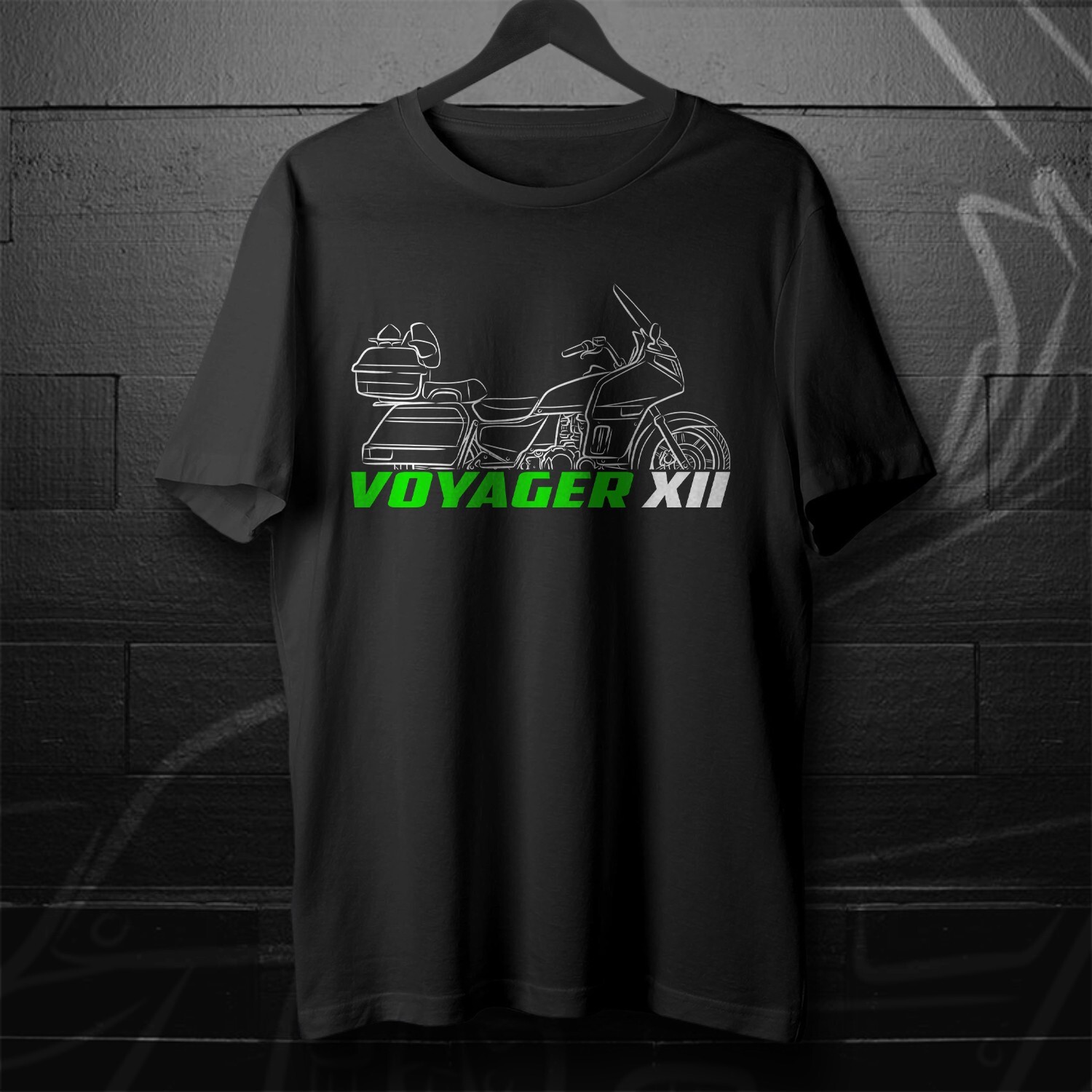 Kawasaki Voyager XII 1986-2003 – Motorcycle T-Shirt for Riders