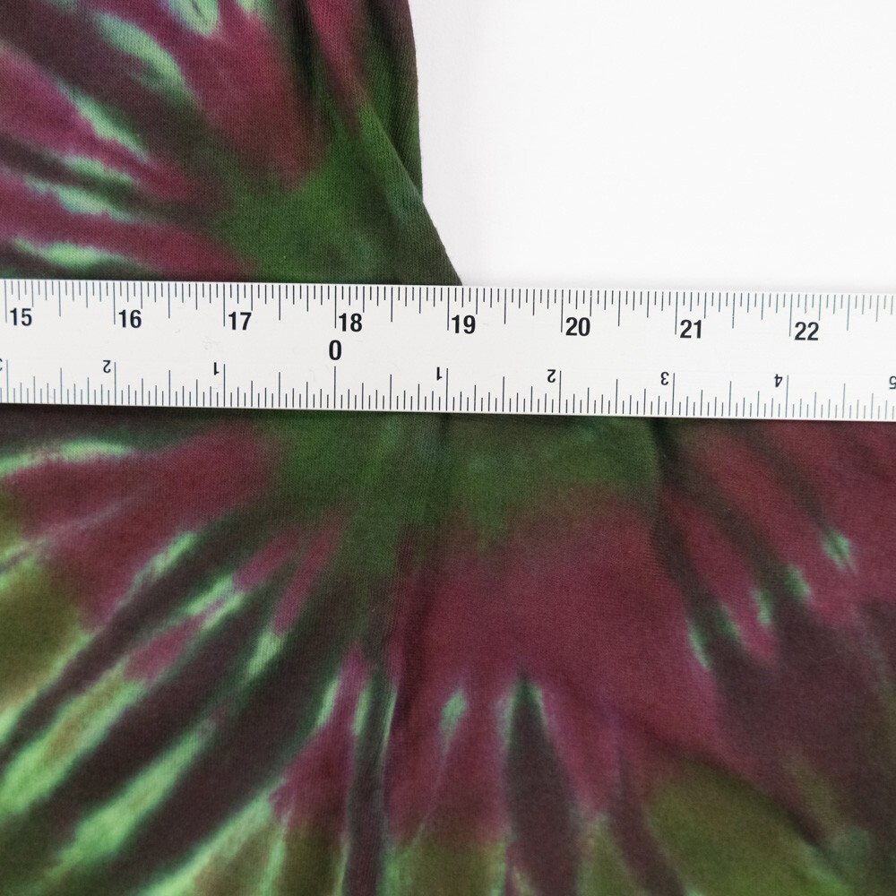 NWOT Single Stitch T-Shirt Blank Hand Tie Dyed Wheel Multi S/S Hering Sz. M 38' gallery