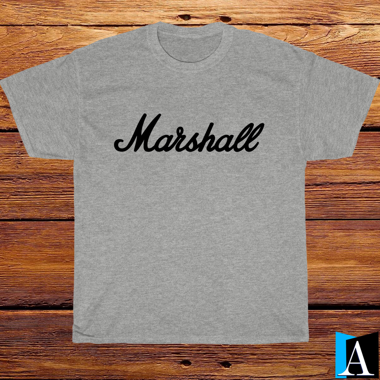 New Shirt Marshall Amplification Music Logo Black/Grey/Navy/W T-Shirt Size S-5XL gallery