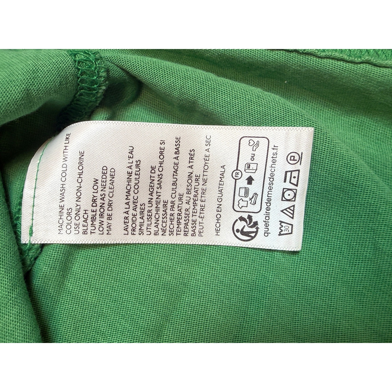 We The Free Free People Quilted Top Mens XL Green Oversized Crewneck Pullover gallery