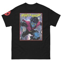 Custom Nightcrawler T-Shirt – X-Men Tee with Iconic Badge – Custom Superhero Tee
