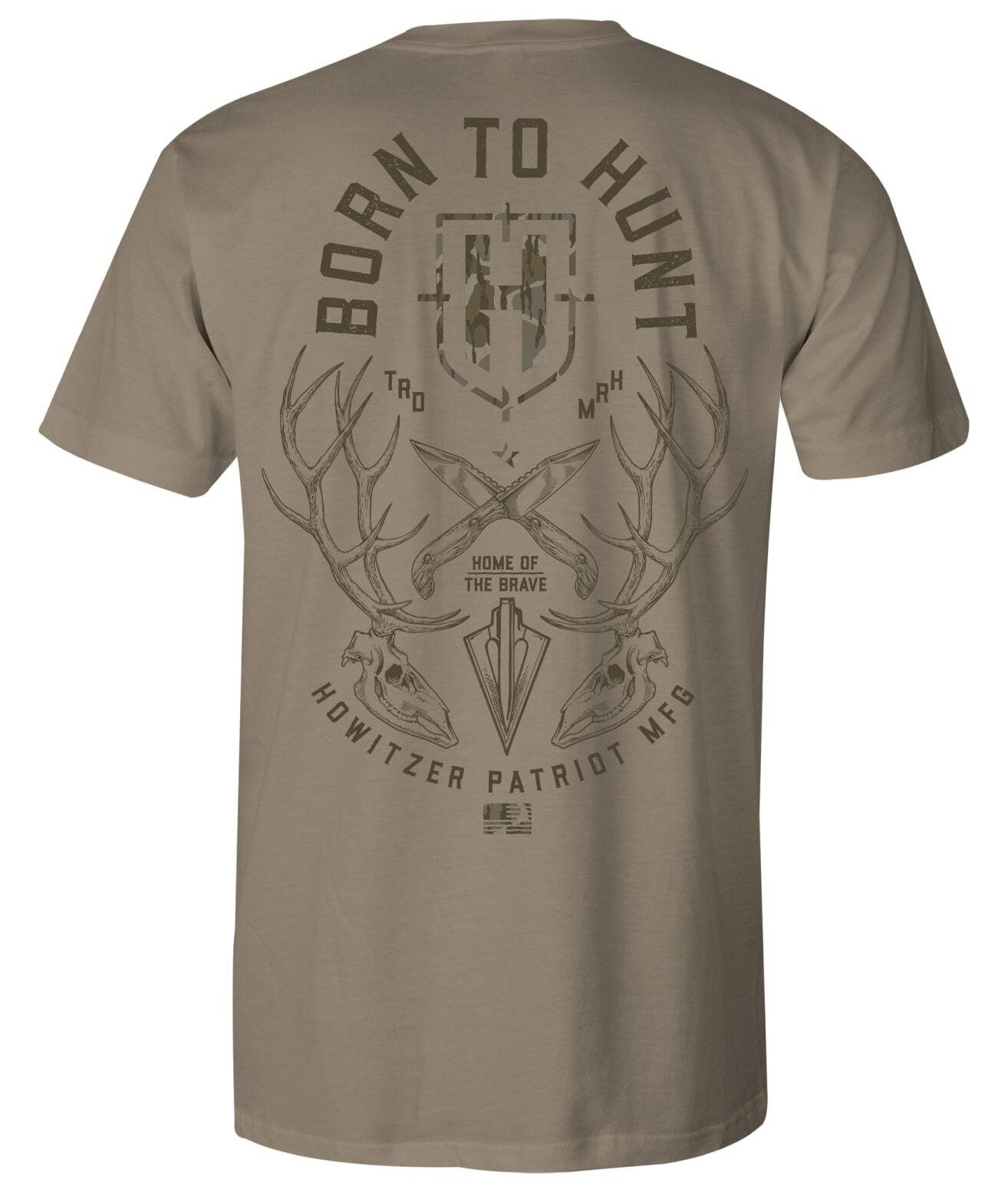 Howitzer Clothing Men’s T-shirt Born To Hunt