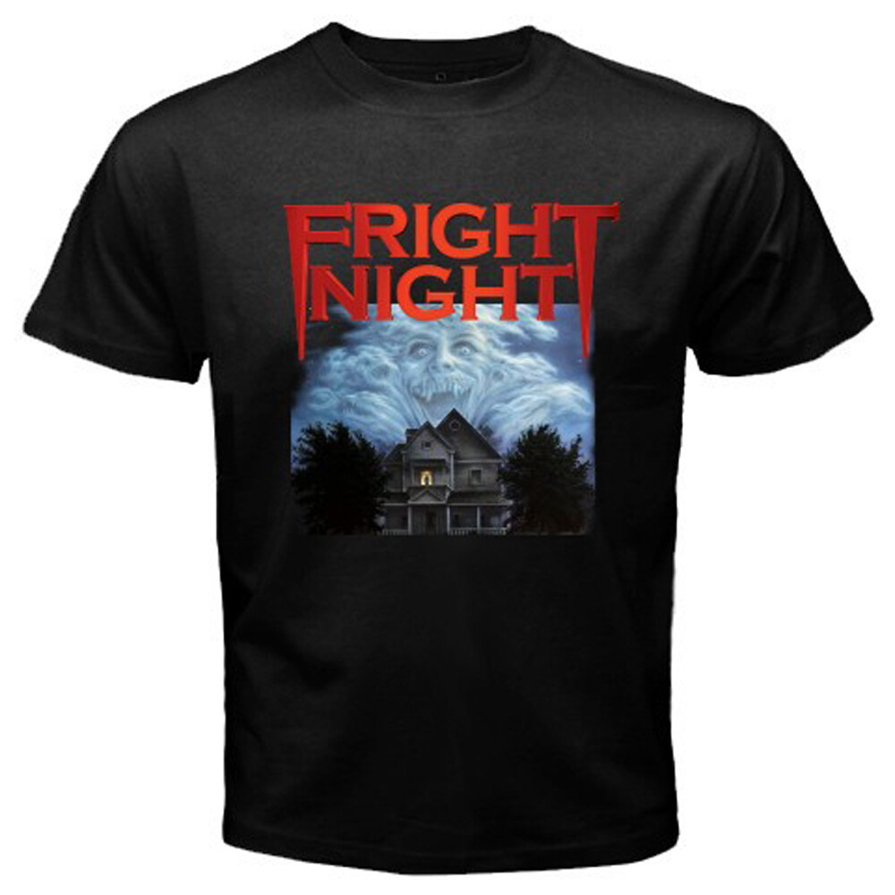 Fright Night Movie Horror Thriller Men's Black T-Shirt Size S-5XL gallery