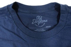 KID DANGEROUS SPACE BLUE CAMP SHUTTLE 1976 70’S VINTAGE RETRO MEDIUM TSHIRT NWT