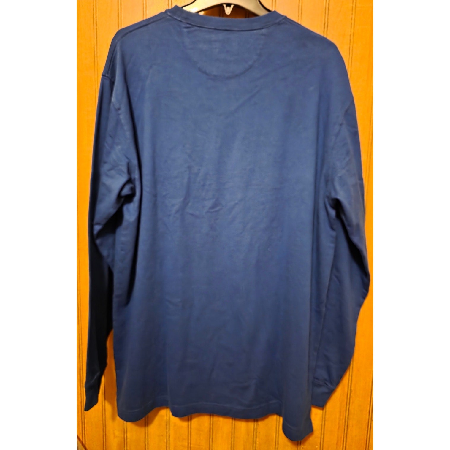 Duluth Trading Shirt Men Sz M Longtail T Navy Long Sleeve Cotton NWT gallery