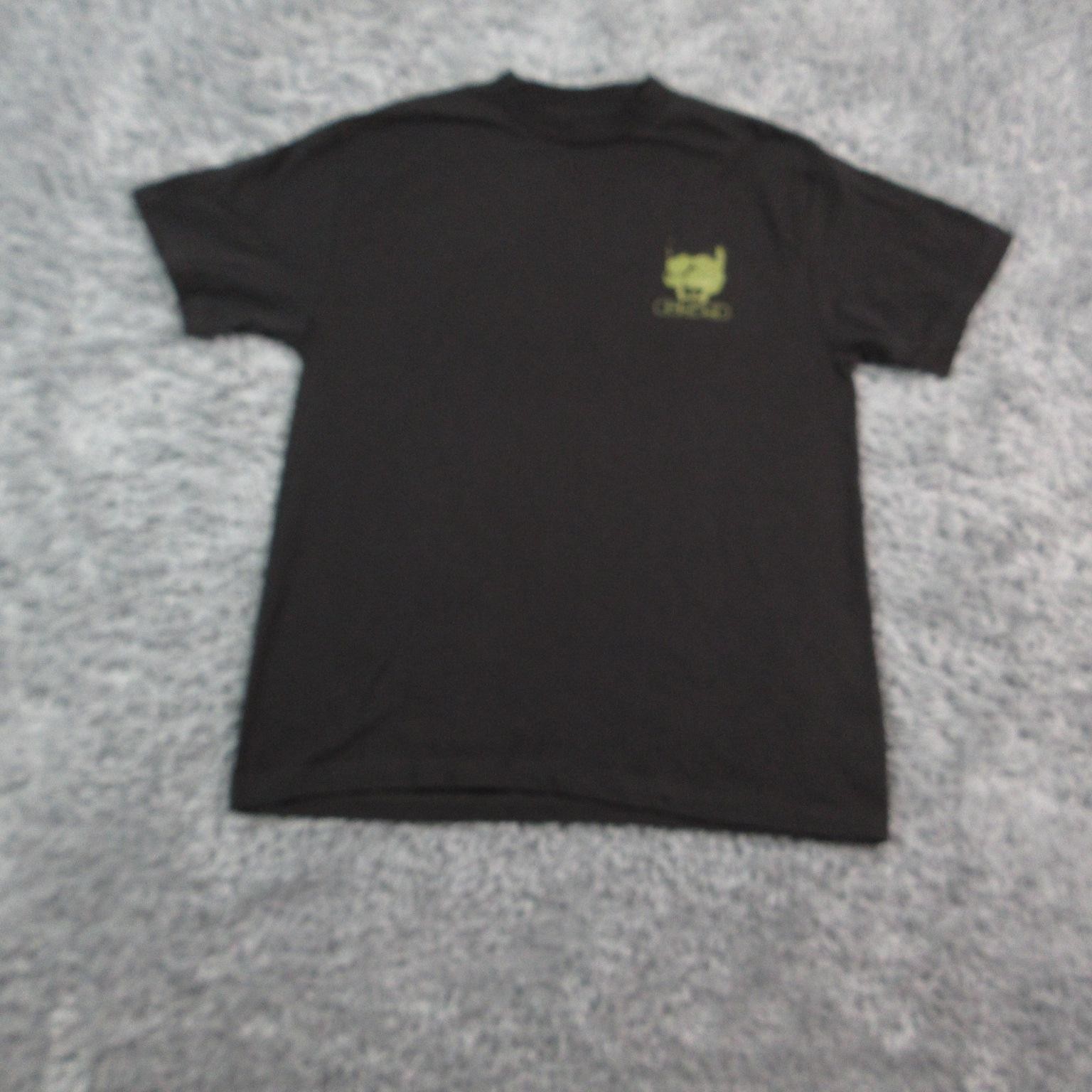 G59 Shirt Mens L Black Skull Graphic Crew Neck Tagless 100% Cotton Mexico gallery