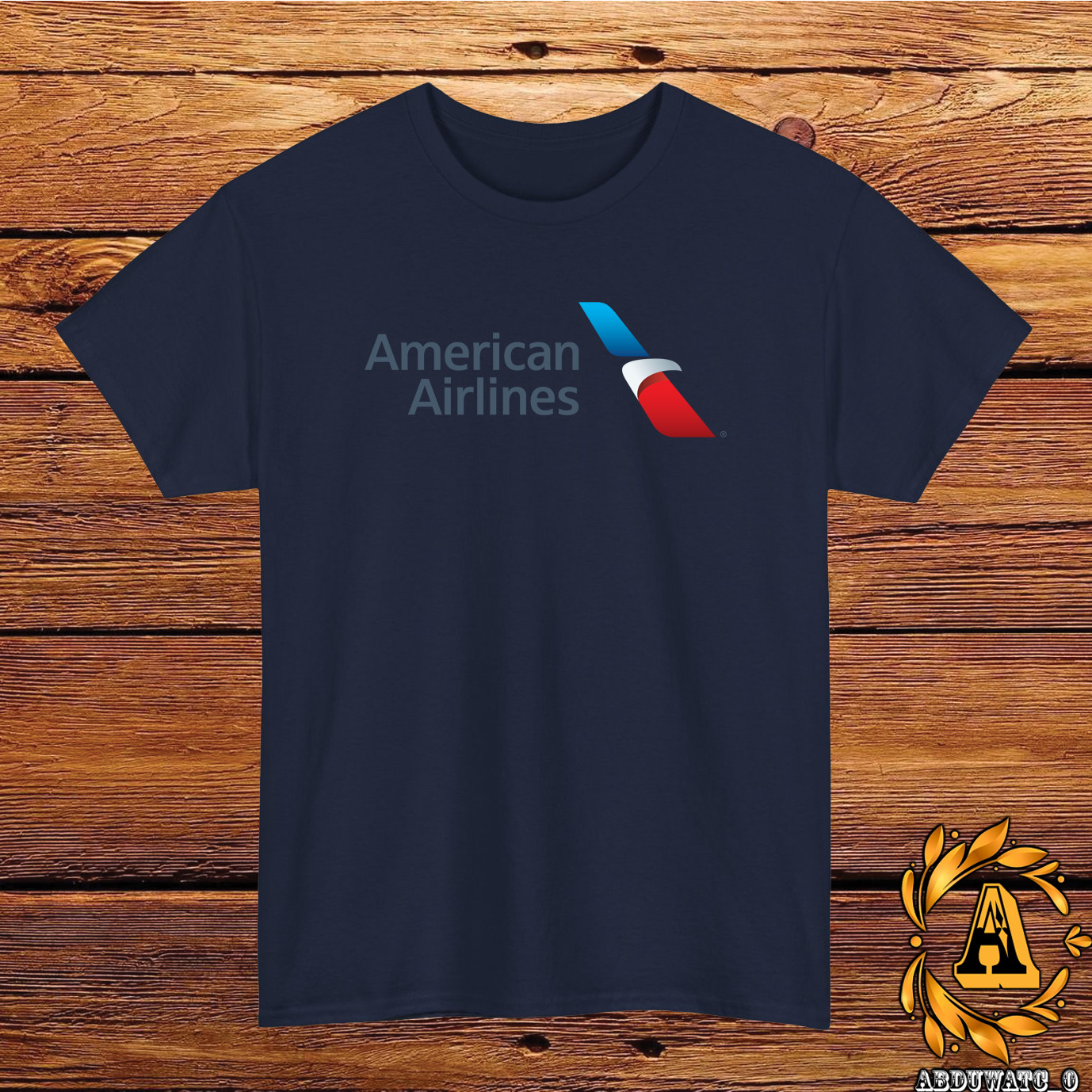 American Airlines Logo T-Shirt Black/Grey/White/Navy/Red/Light Blue S-5XL gallery
