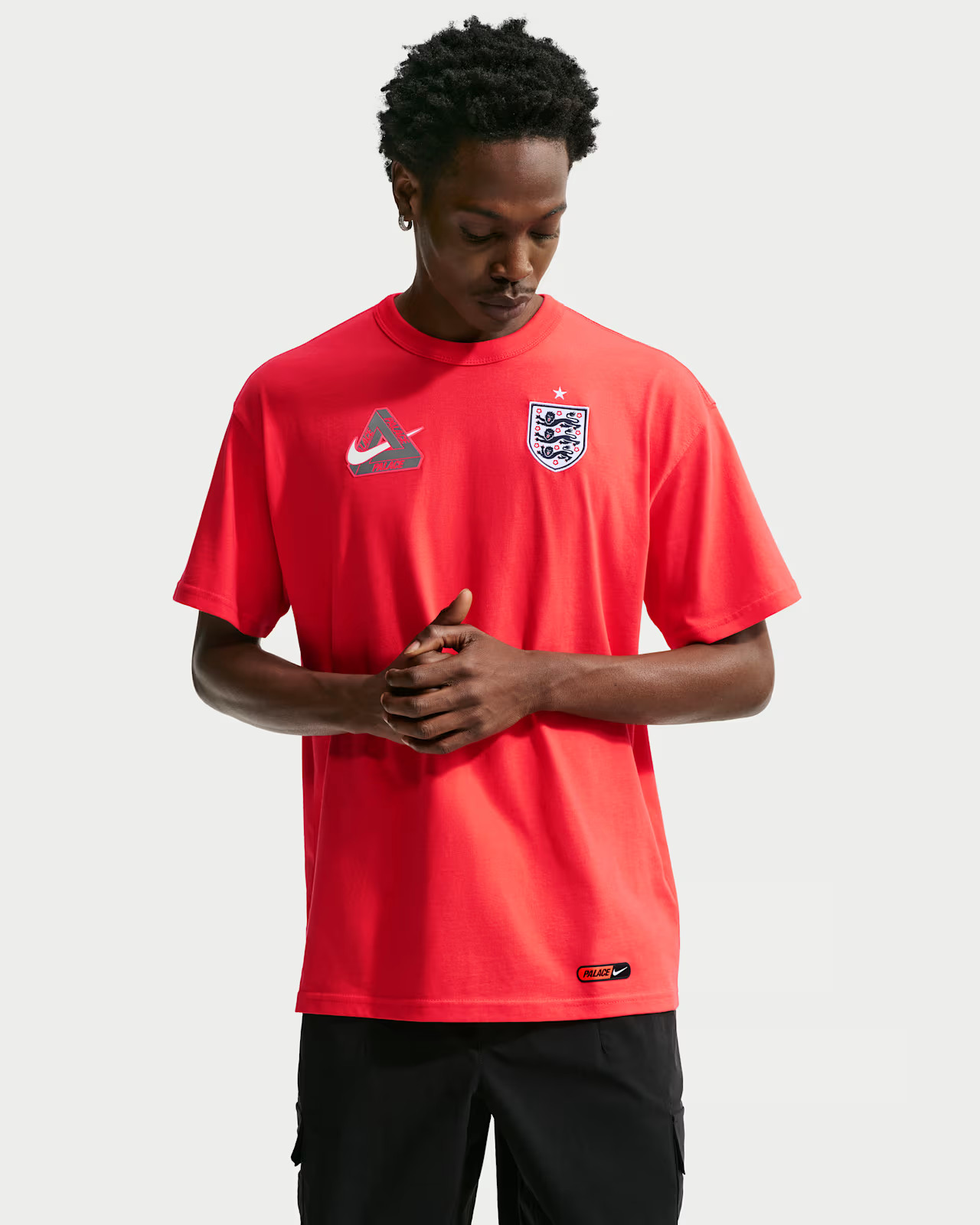 Palace x Nike England T Shirt “Light Crimson” Size XXL gallery