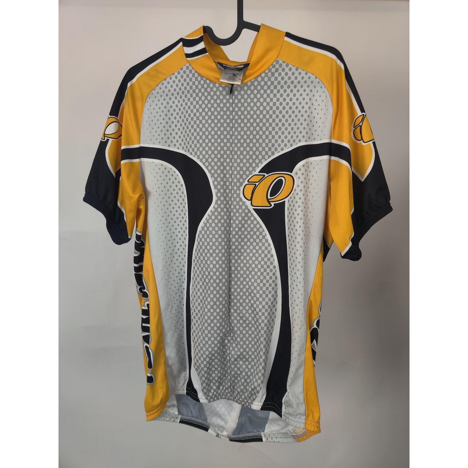 (V) Pearl Izumi Men cycling jersey sport lightweight sz L Made in USA gallery