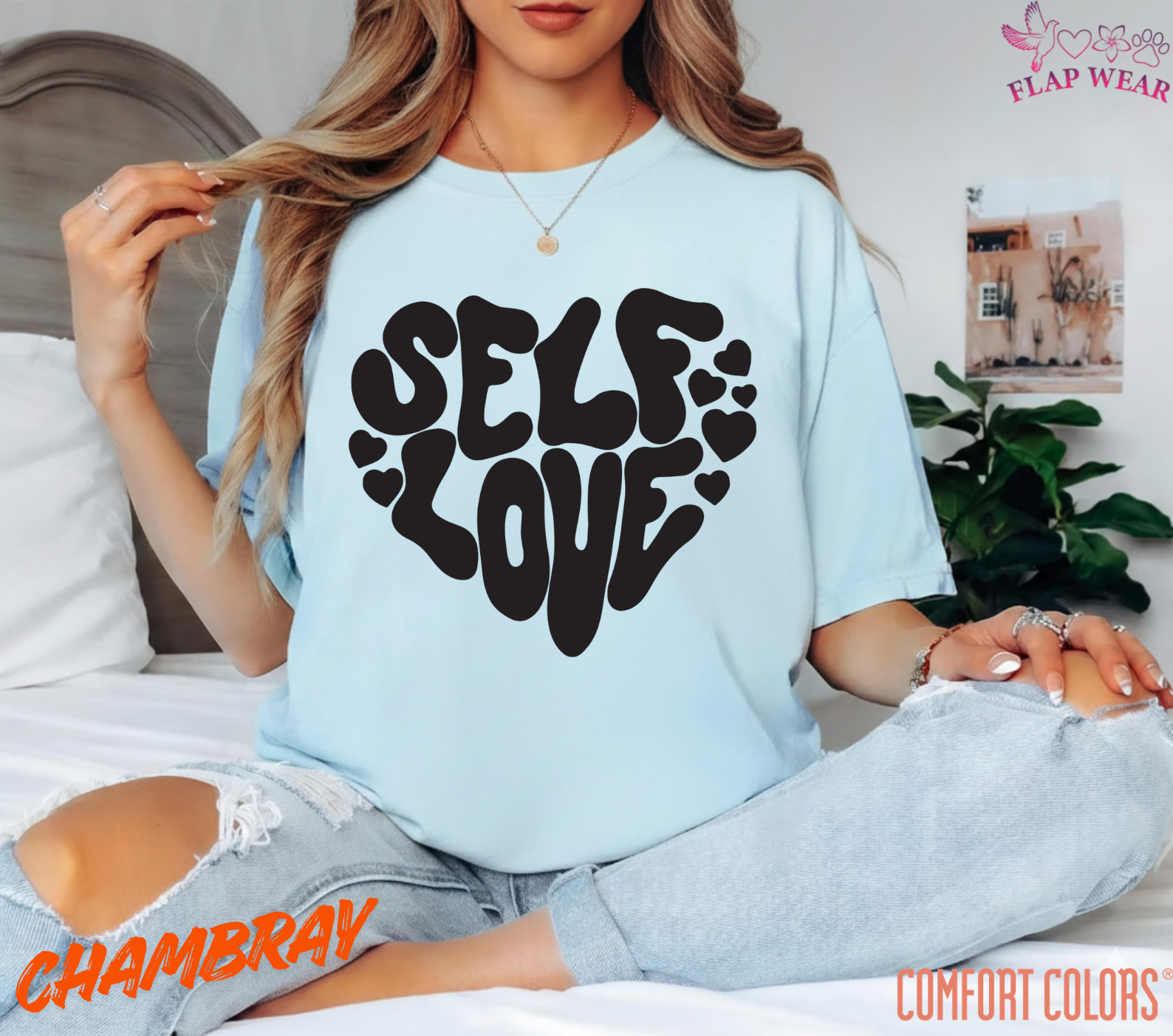 Unisex Self Love Retro Heart T shirt Men T shirt Women valanity Romantic gallery