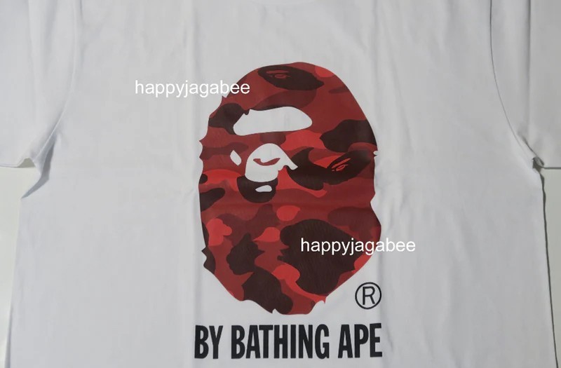 A BATHING APE Men's COLOR CAMO BY BATHING APE TEE 1M30110020 r gallery
