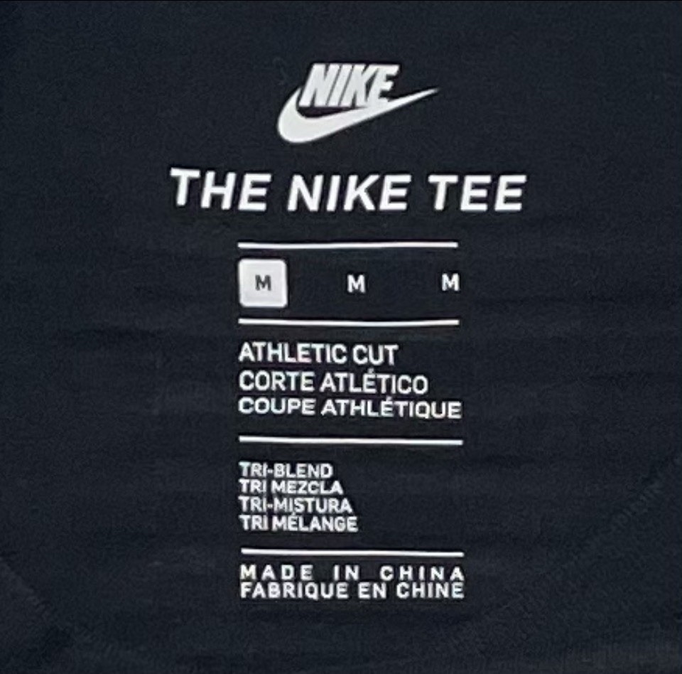 Nike Air Max Graphic Size M Black Tee (Retail $40) gallery