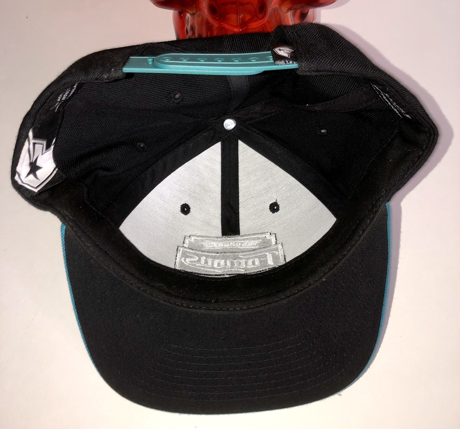 Famous Stars And Straps Tiff Blue Sample Snapback Hat NEW Travis Barker Blink182 gallery