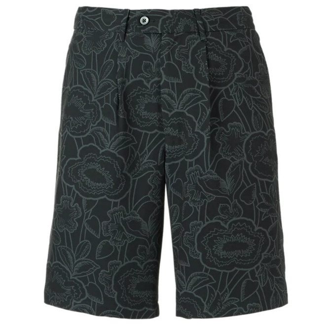 Onitsuka Tiger PRINTED SHIRT & SHORTS 100% Polyester Botanical Art JAPAN NEW gallery