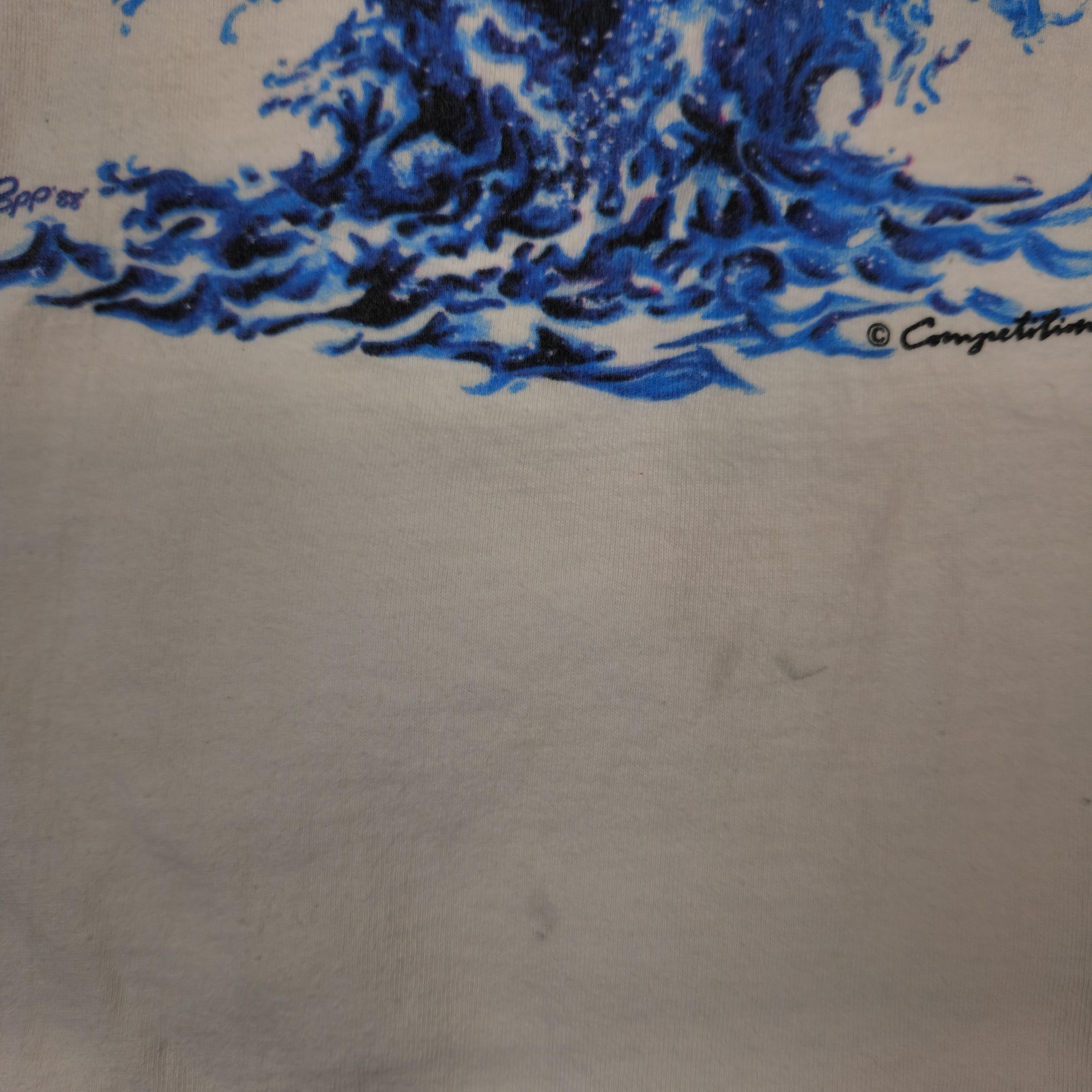 Vintage Woods & Oulatt Shirt Mens XL White Marlin Fish Graphic Fishing 80s USA gallery