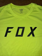 Fox Ranger Men’s Performance T-Shirt Neon Yellow Large Racing Motorcycle BMX