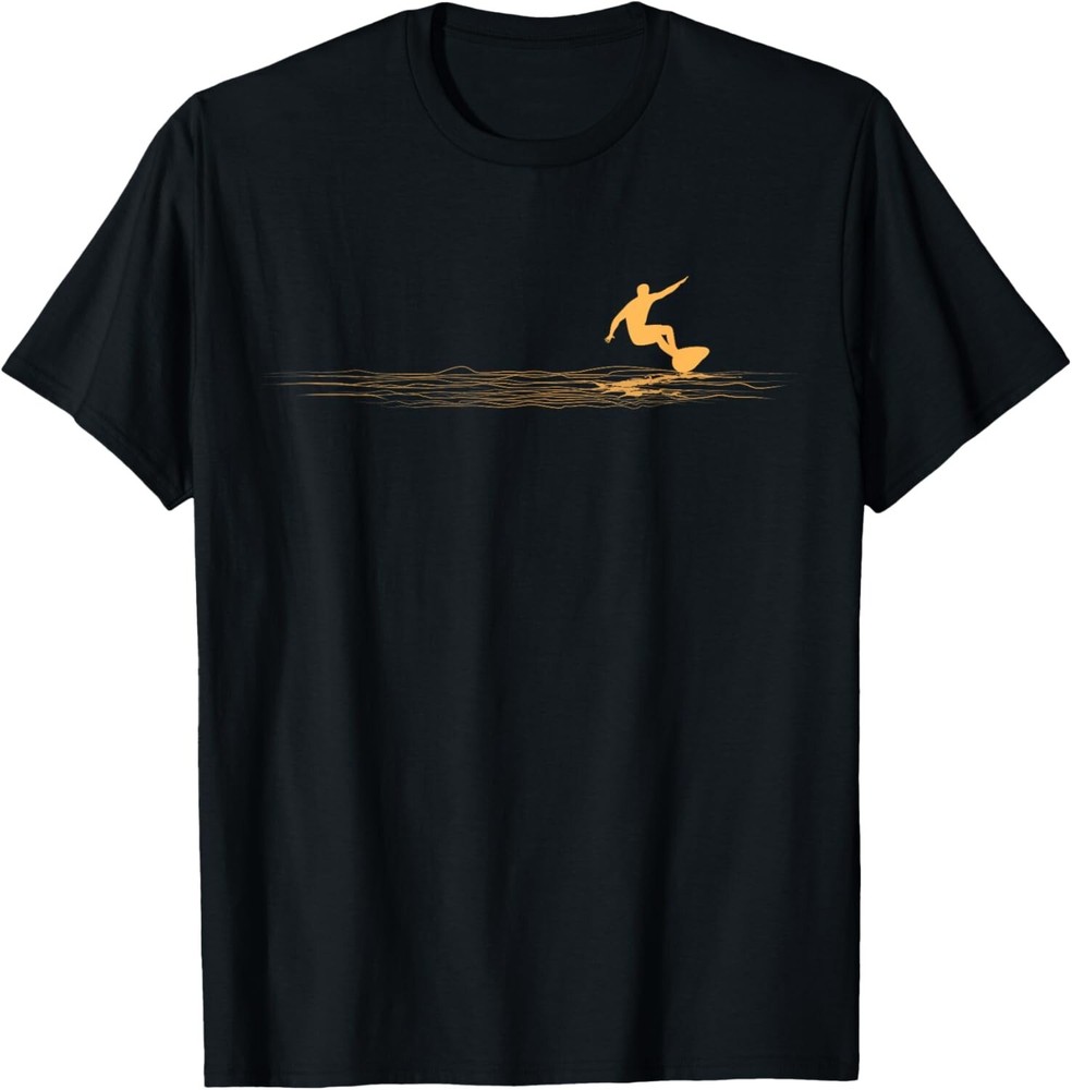 Surfer Graphic Surfboard Vintage Surfing For Surfers Gift Unisex T-Shirt