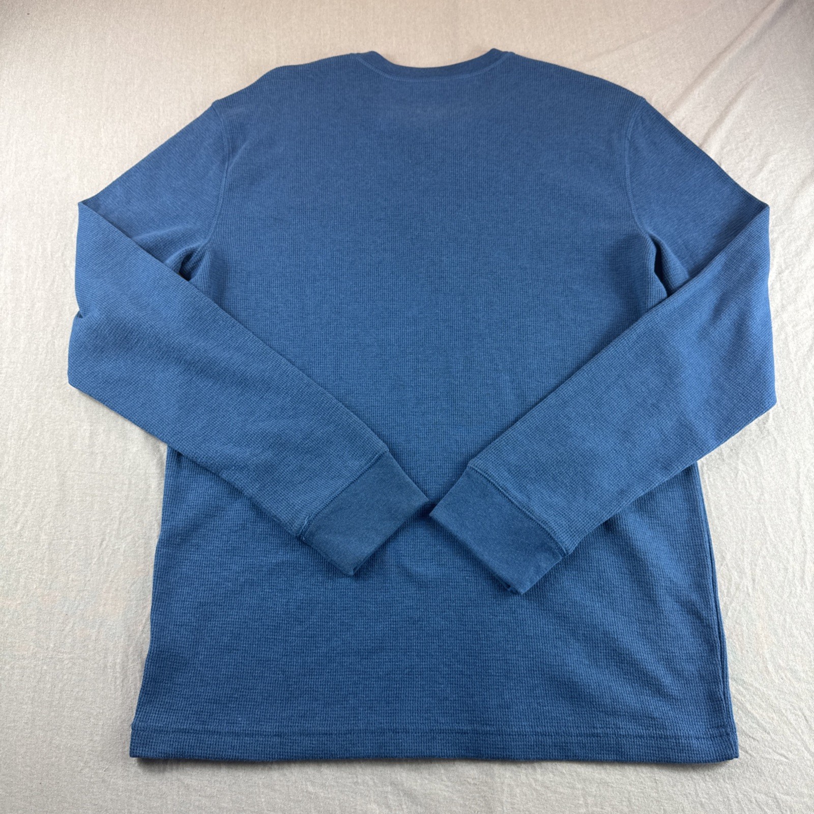 Sonoma Super Soft Performance Thermal Mens M Blue Long Sleeve Base Layer Top NEW gallery
