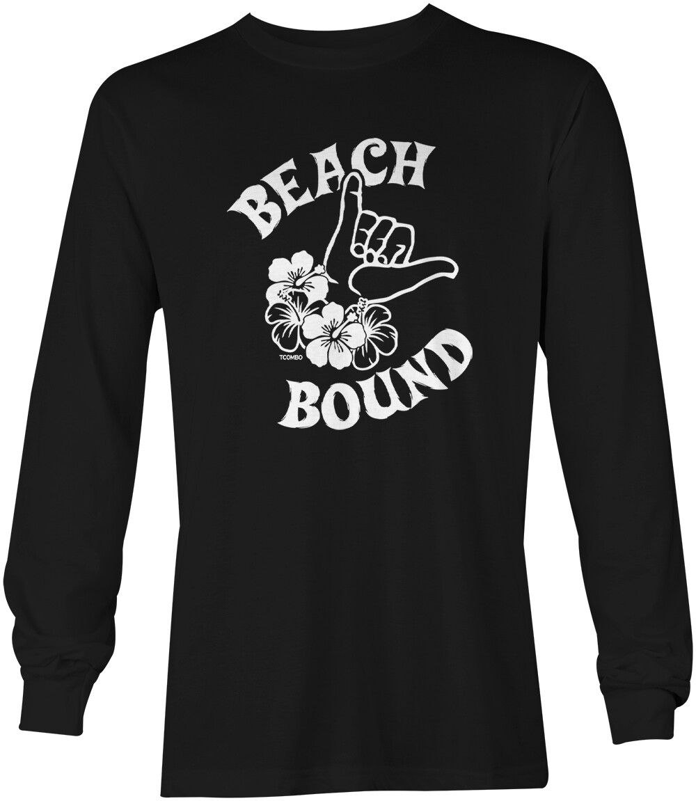 Beach Bound – Vacation Paradise Tropical Ocean Sand Unisex Long Sleeve Shirt