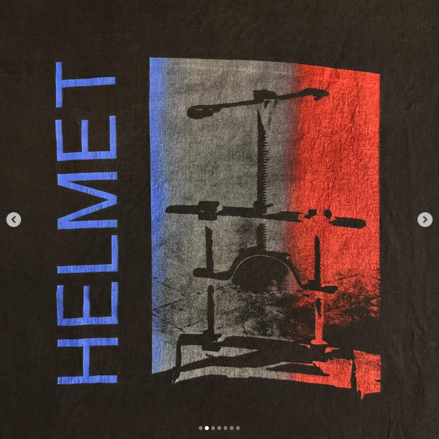1990 HELMET STRAP IT ON Vintage Long Sleeves Shirt Reprint gallery