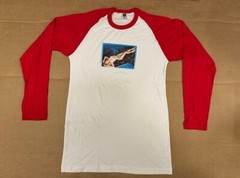 MARIAH CAREY Glitter PROMO TShirt LONG SLEEVE VARSITY UNWORN VINTAGE RARE XLARGE