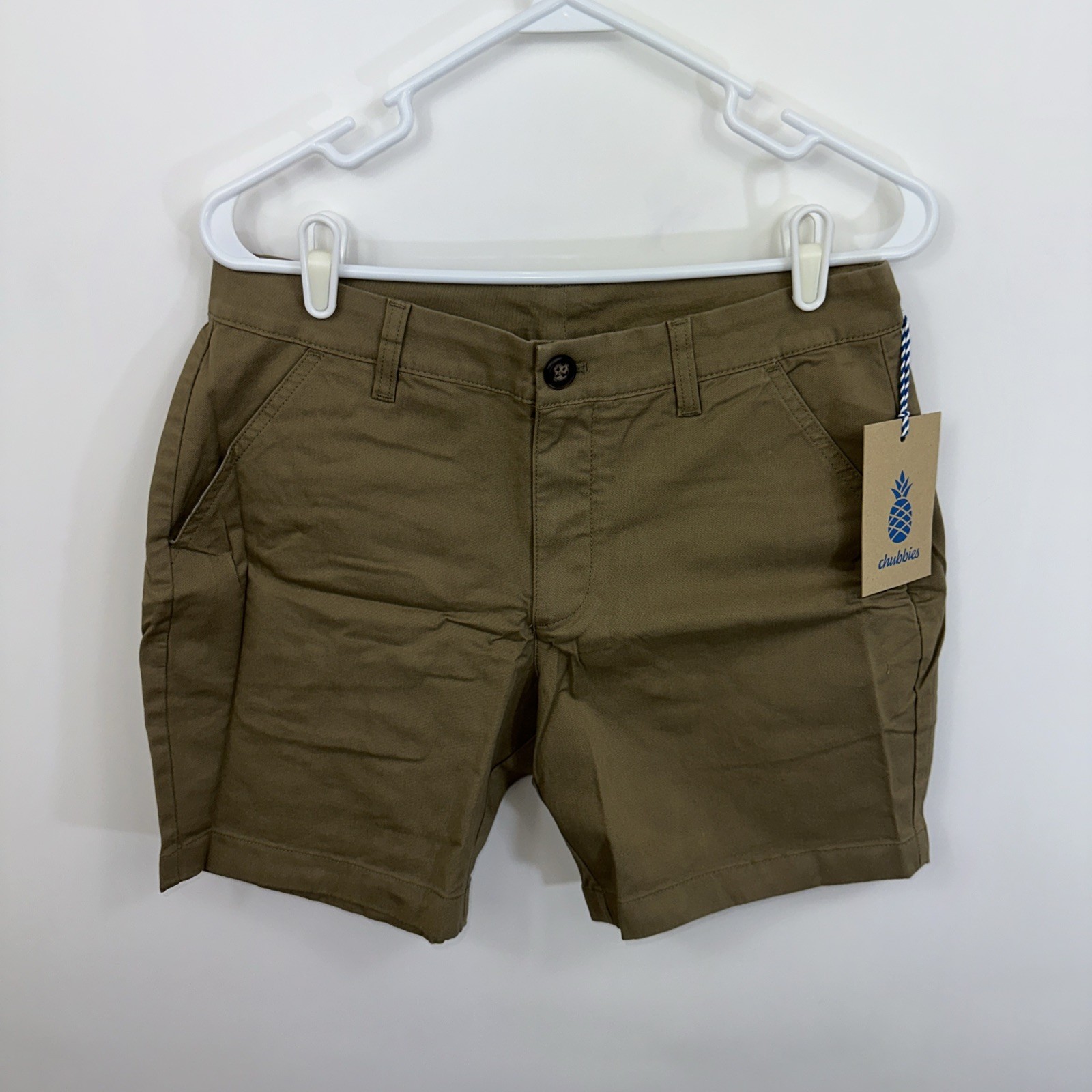 NWT Chubbies The Top Drawer Men’s 30 7” Inseam Flat Front Khaki Shorts $64.50 gallery