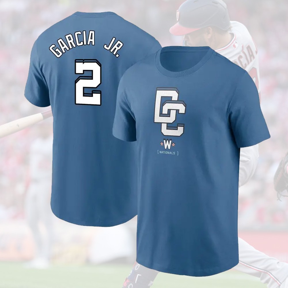 HOT! Luis #2 García Jr Washington Team 2026 Name and Number Gift For Fan gallery