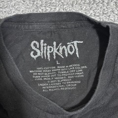 Slipknot black muscle tee L